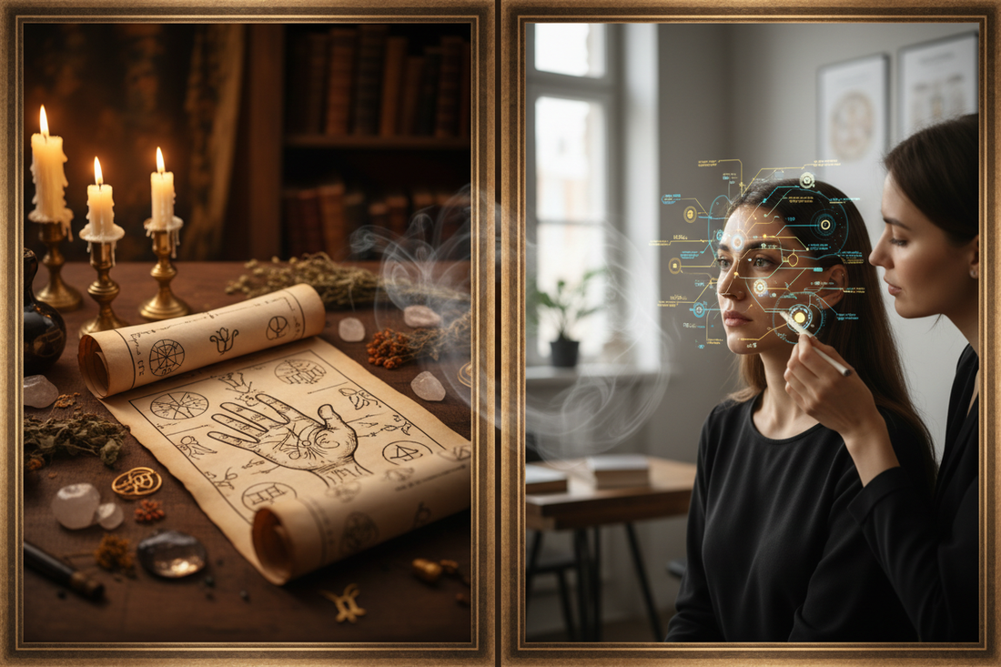 Palm Reading vs Face Reading: Which Body Divination is Right for You? - Nicole's ritual universe