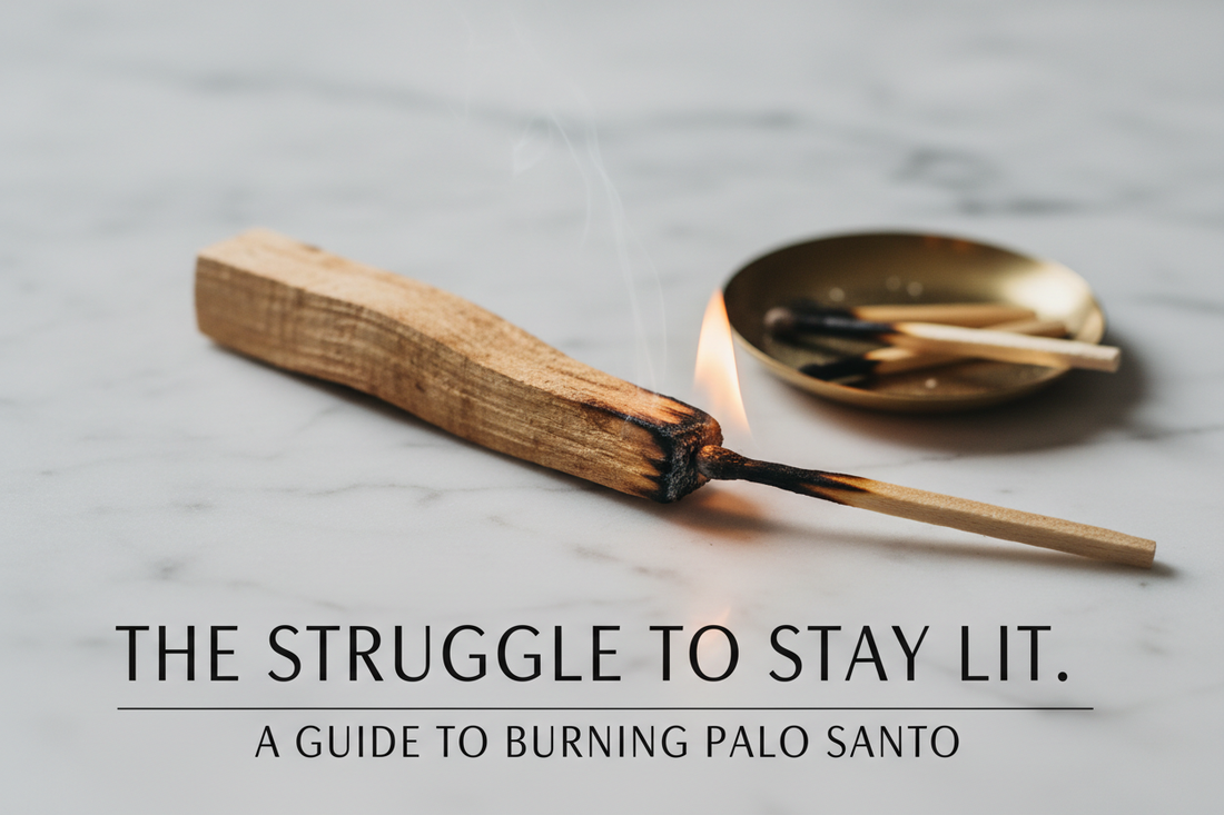Palo Santo Won't Stay Lit: How to Burn Palo Santo Properly