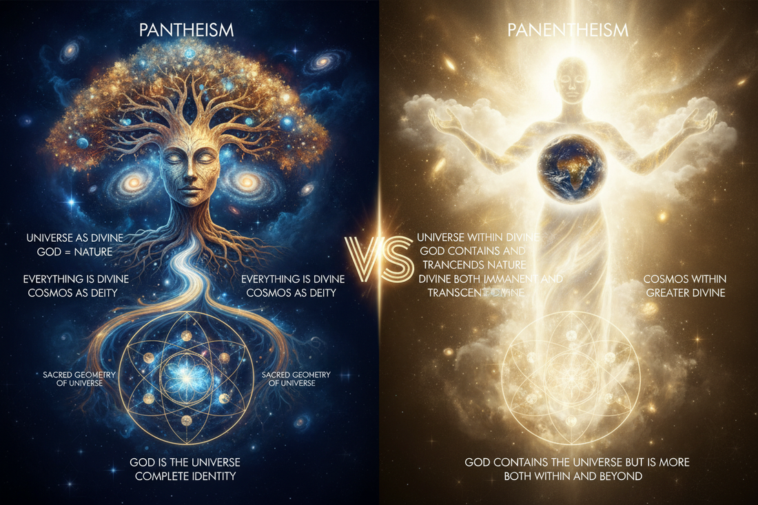 Pantheism vs Panentheism: Understanding Divine Nature - Nicole's ritual universe