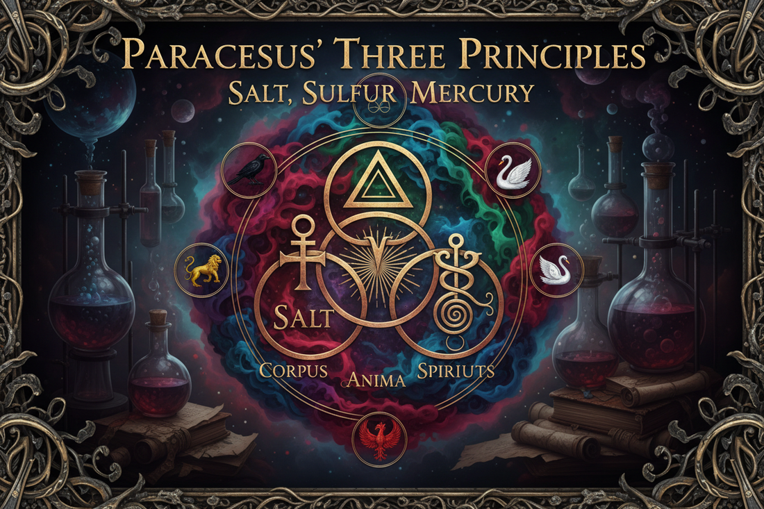 Paracelsus' Three Principles: Salt, Sulfur, Mercury - Nicole's ritual universe