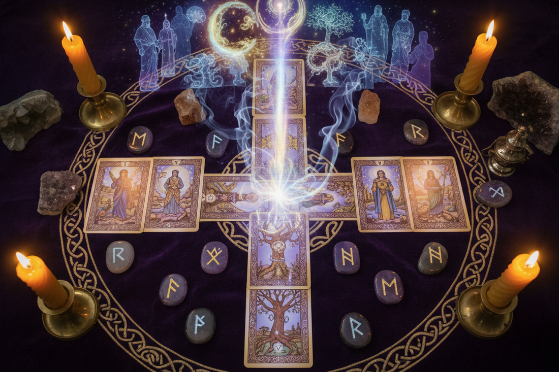 Parentalia Divination: Ancestral Tarot Spreads and Spirit Communication - Nicole's ritual universe