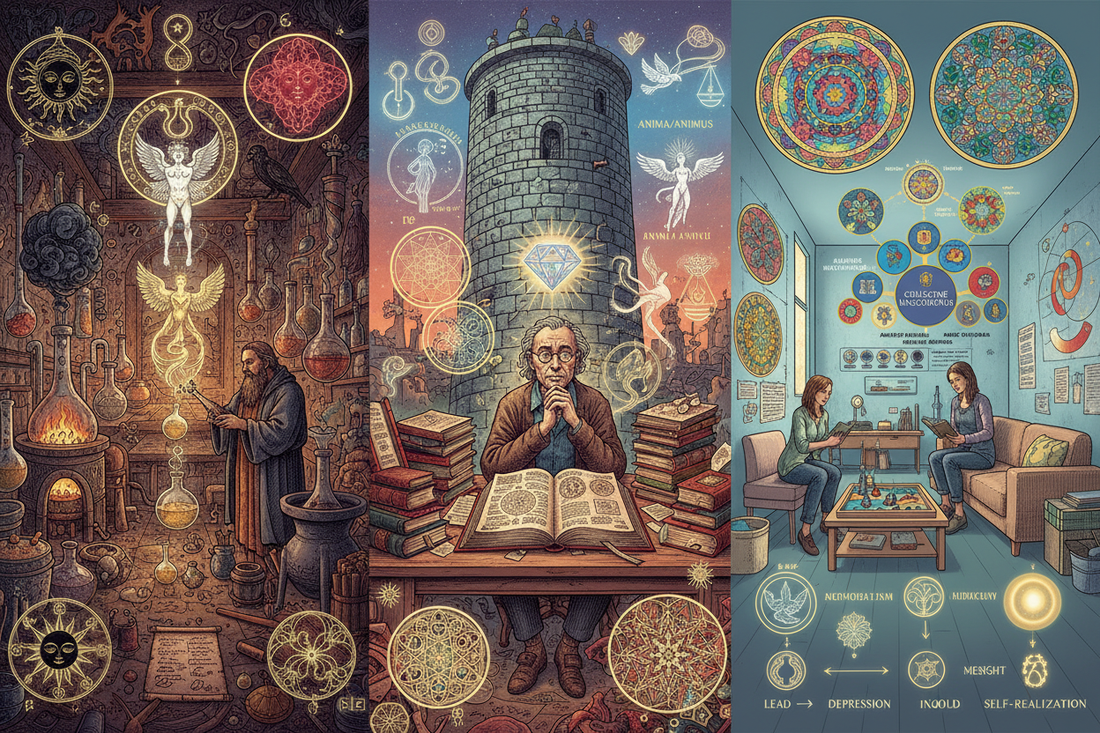 Alchemy to Psychology: Jung's Transformation - Nicole's ritual universe