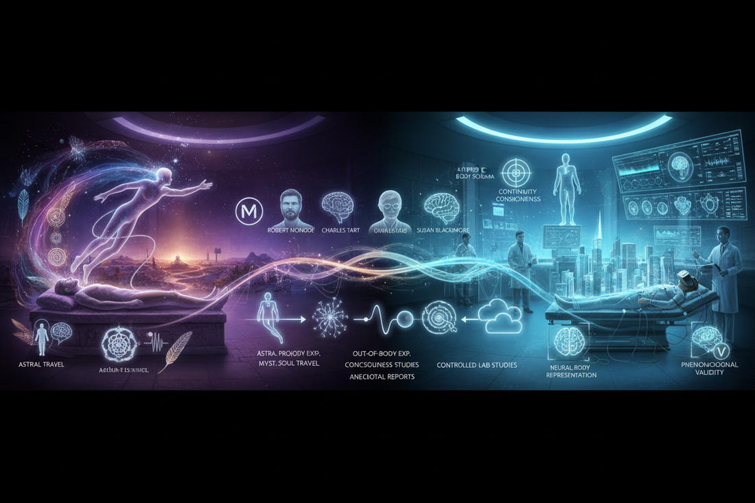 Astral Projection to Out-of-Body Experience Research: Exploring Consciousness Beyond the Body