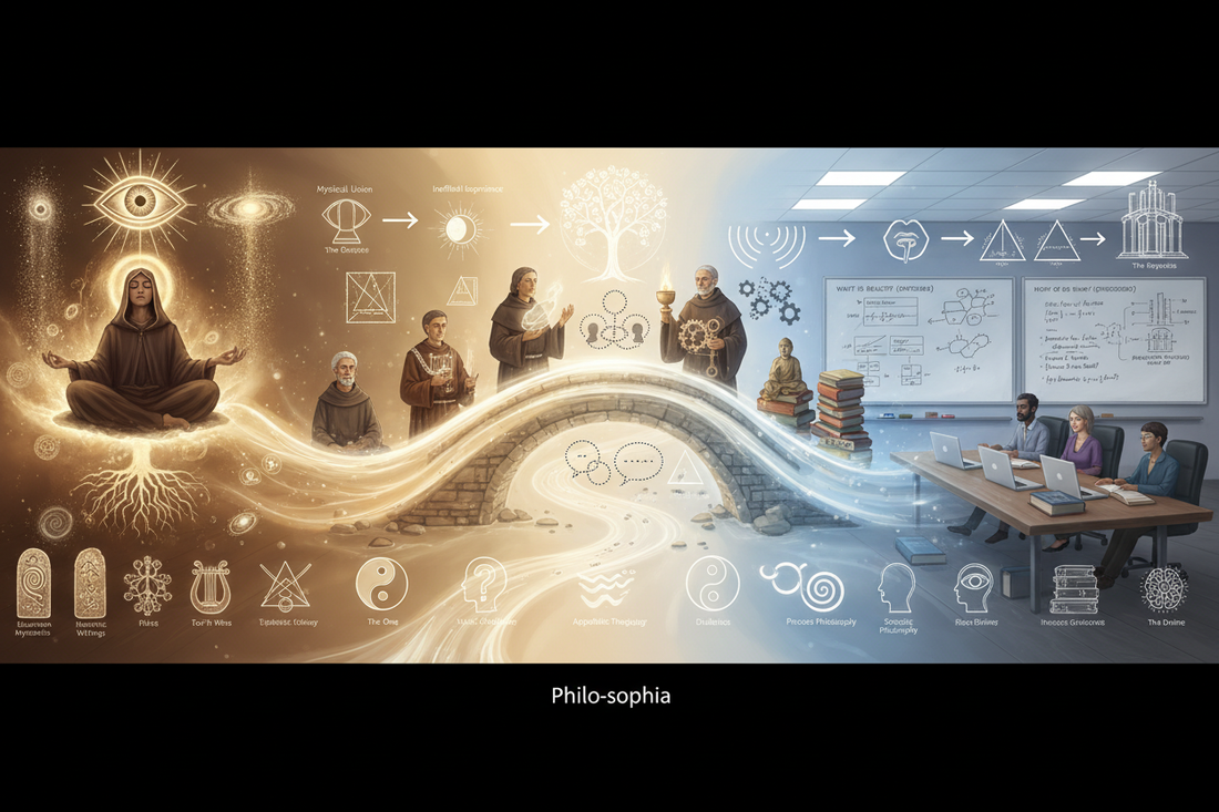 Mysticism to Philosophy: The Love of Wisdom's Secret Source - Nicole's ritual universe