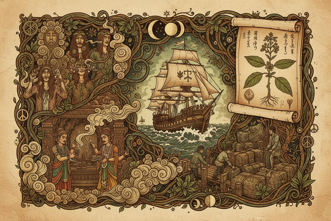 Patchouli History, Folklore & Mythology: From Ancient Asia to the Counterculture