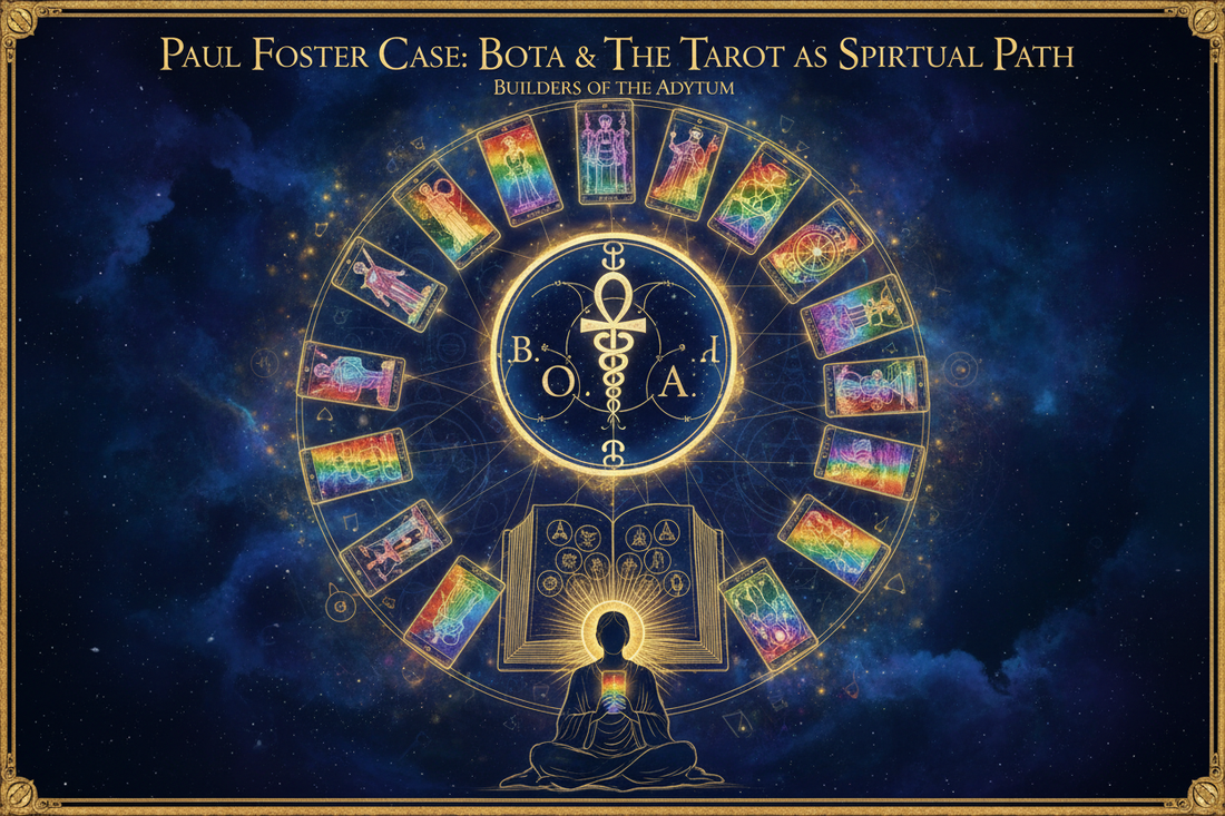 Paul Foster Case: BOTA & the Tarot as Spiritual Path - Nicole's ritual universe