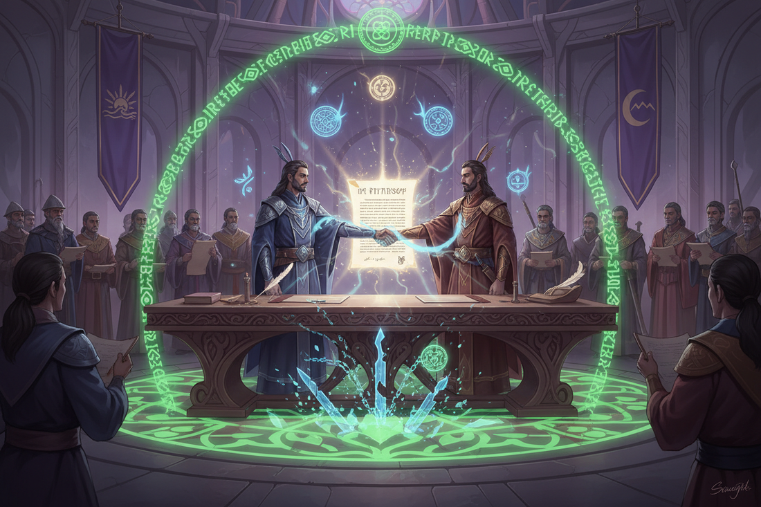 Peace Treaties as Binding Rituals: Ending Conflict Through Ceremony - Nicole's ritual universe