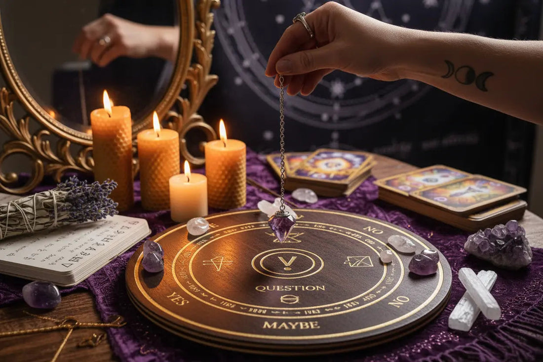 Pendulum Divination: How to Use a Pendulum for Answers & Guidance - Nicole's ritual universe
