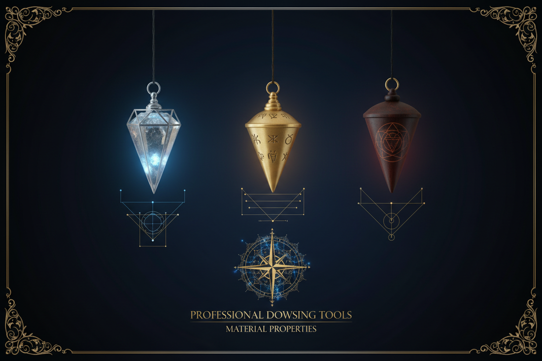 Pendulum Materials Science: Crystal vs Metal vs Wood