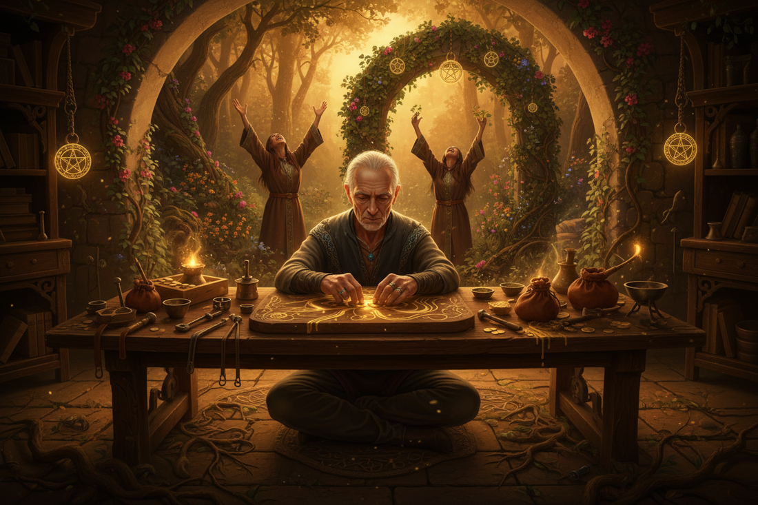 Pentacles 2-4: When the Earth Person Learns the Joy of Skilled Work