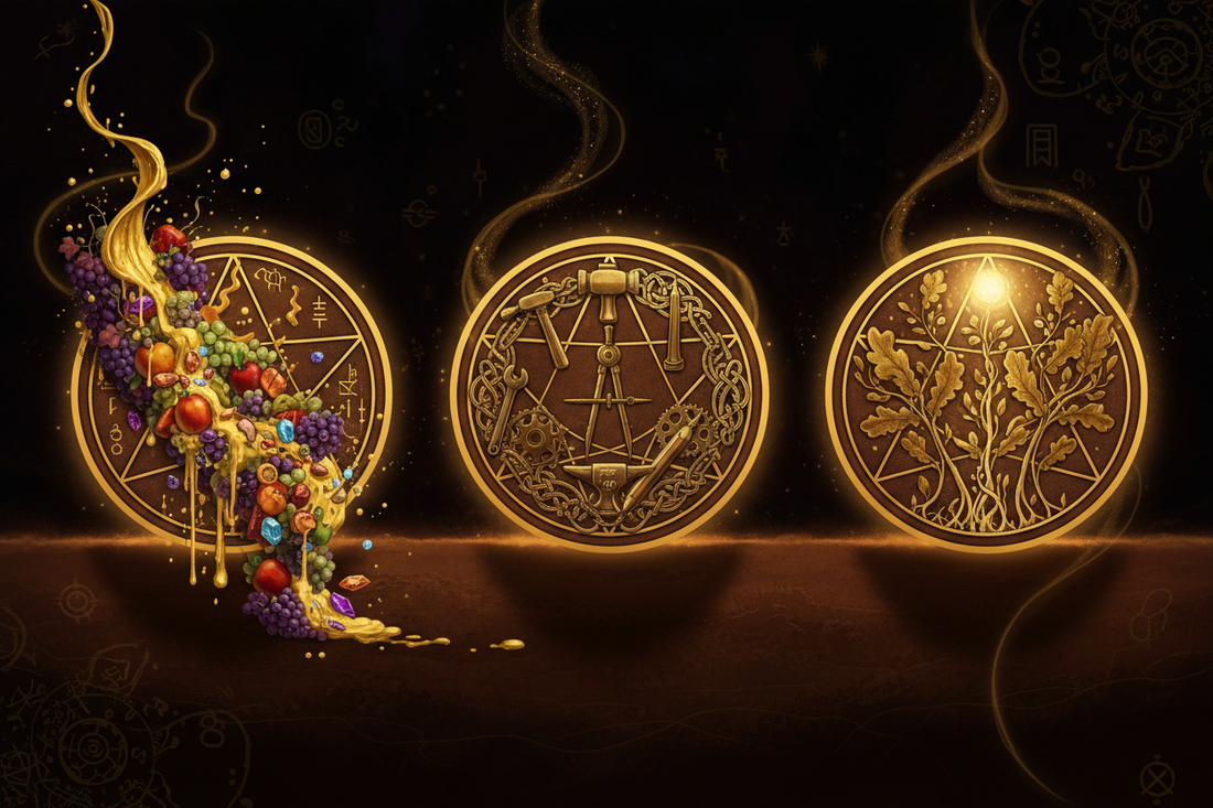 Pentacles Tarot Cards: Abundance, Work & Manifestation