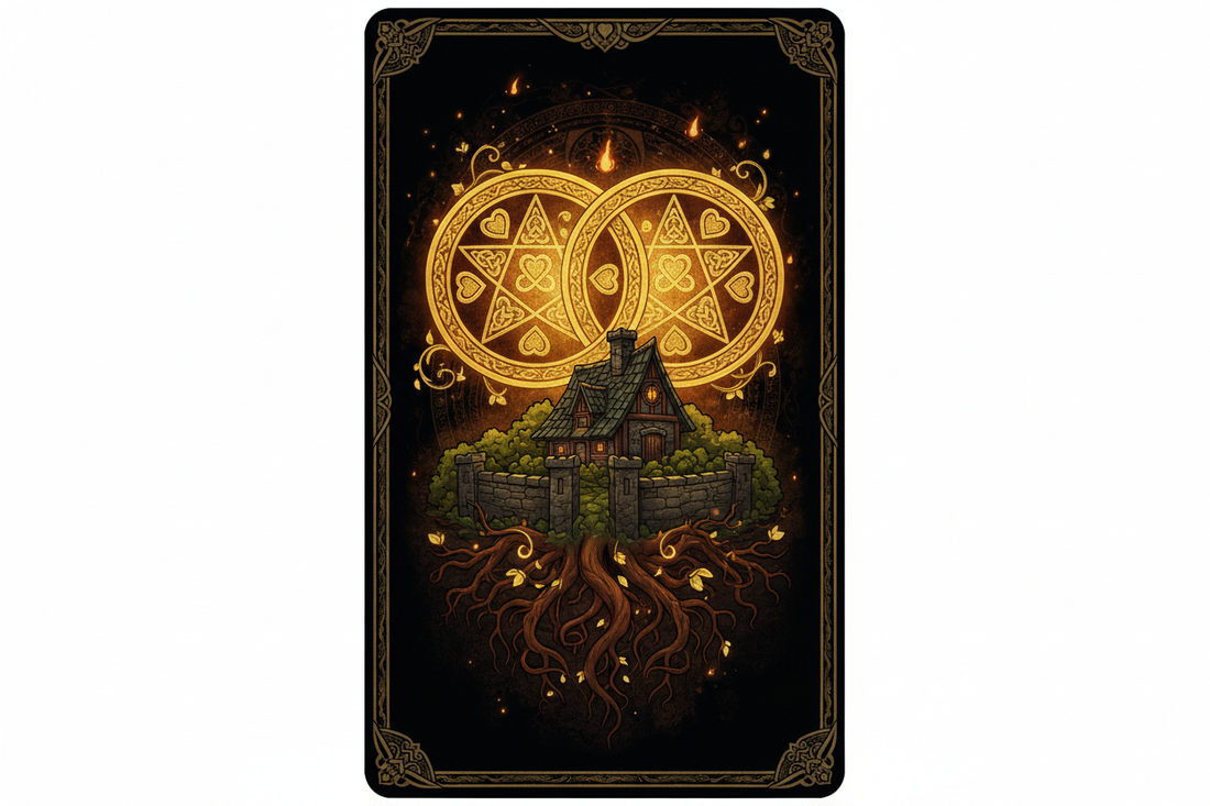 Pentacles in Love Readings: Security & Commitment