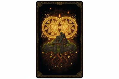 Pentacles in Love Readings: Security & Commitment