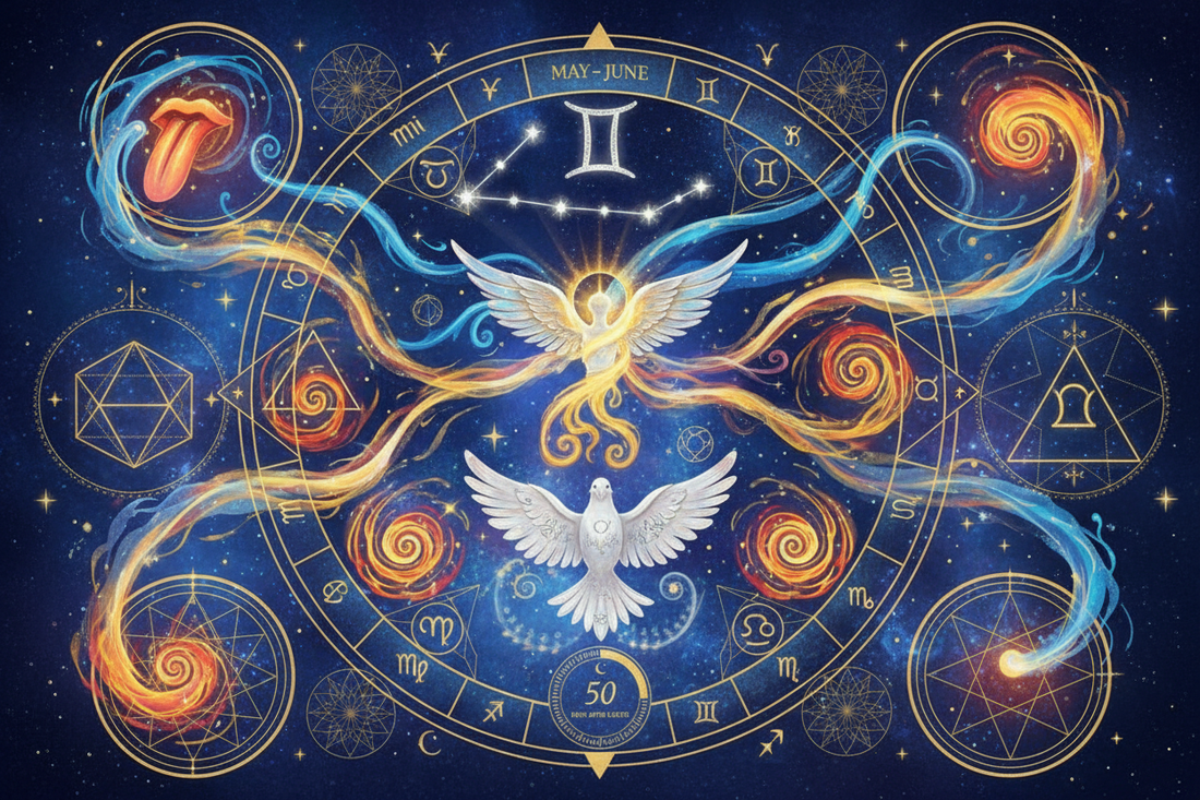 Pentecost Astrology: Gemini Energy and Divine Inspiration - Nicole's ritual universe