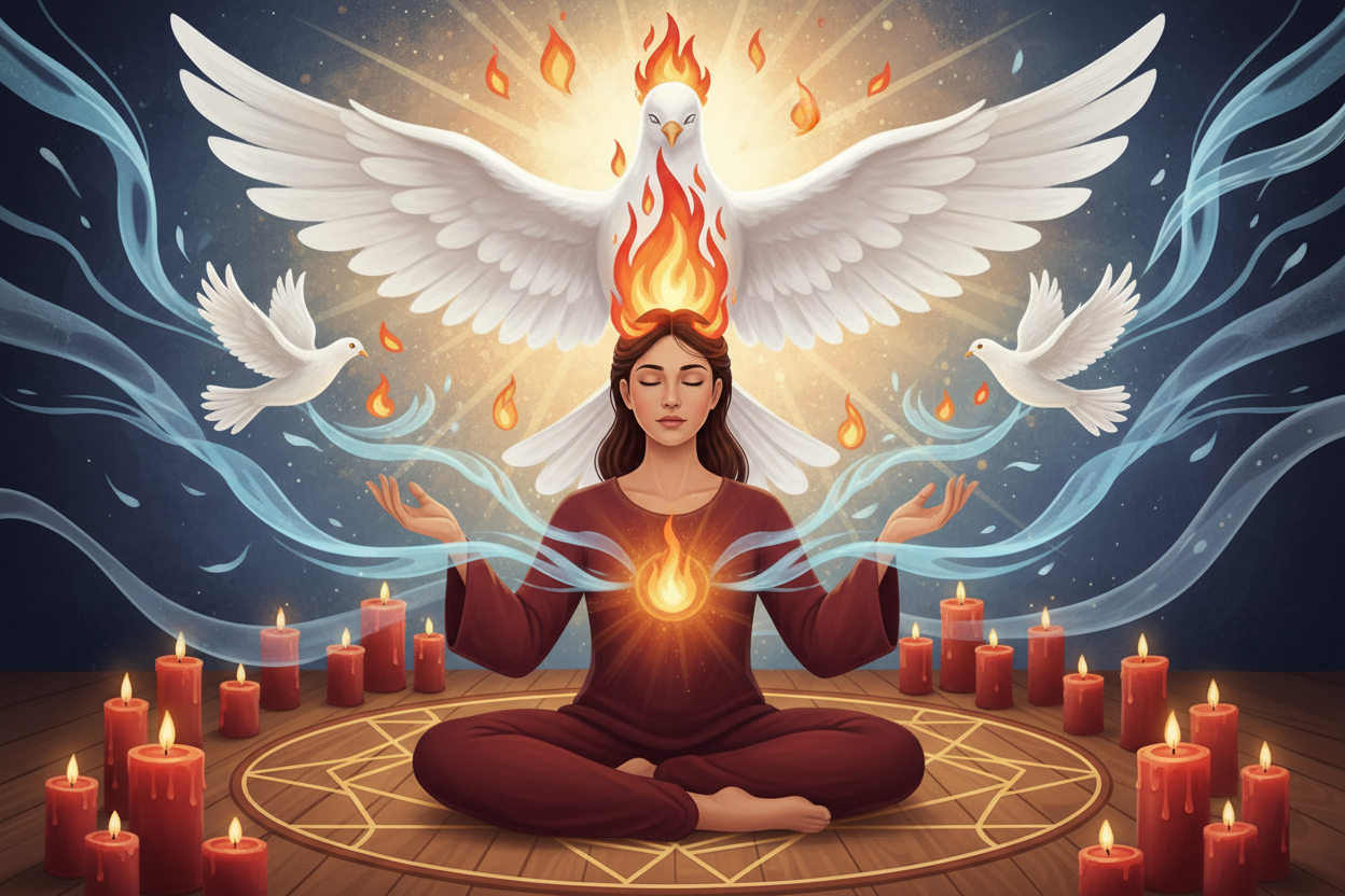 Pentecost Rituals: Fire Meditation and Spirit Invocation - Nicole's ...