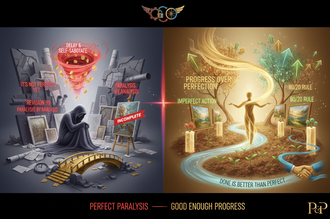 Perfectionism and Manifestation: Why "Good Enough" Manifests Faster - Nicole's ritual universe
