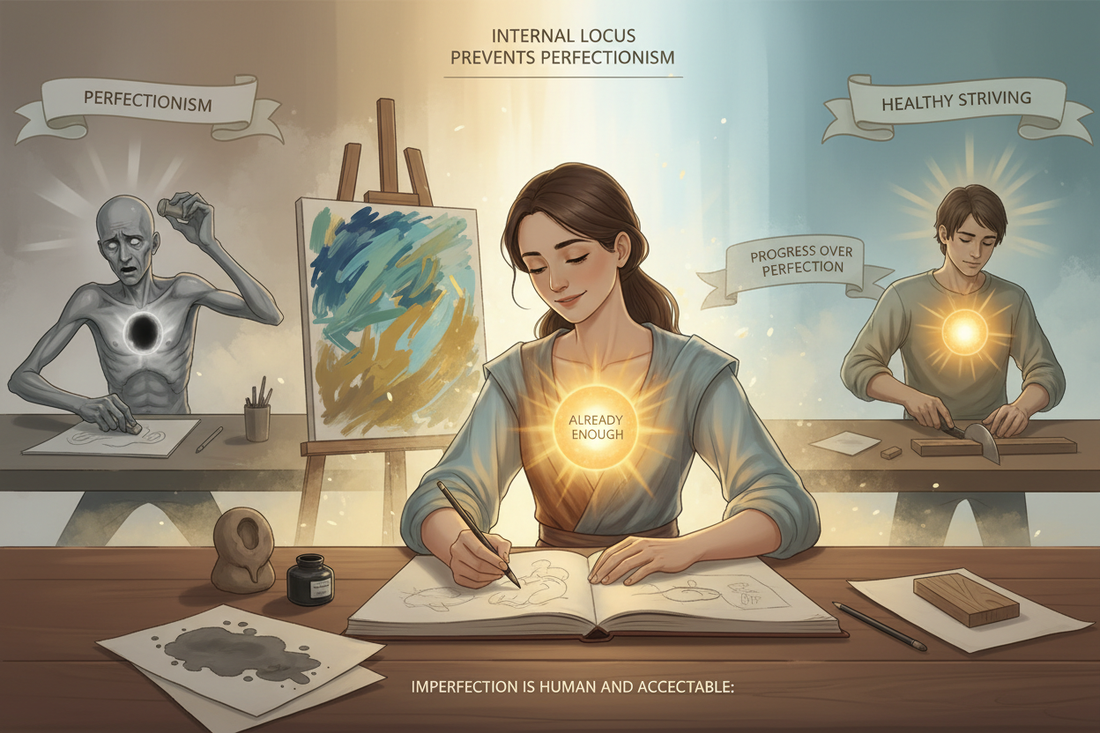 Internal Locus Prevents Perfectionism: Enough-ness as Truth - Nicole's ritual universe