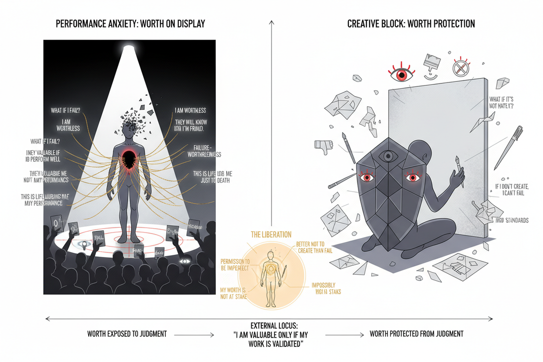 Performance Anxiety and Creative Blocks - Nicole's ritual universe