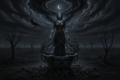 Persephone + Alchemy: Nigredo Stage