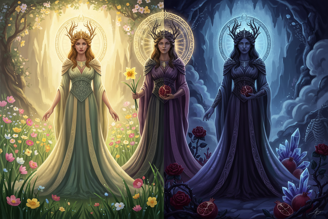 Persephone & Hades: The Sacred Marriage of Light & Shadow - Nicole's ritual universe