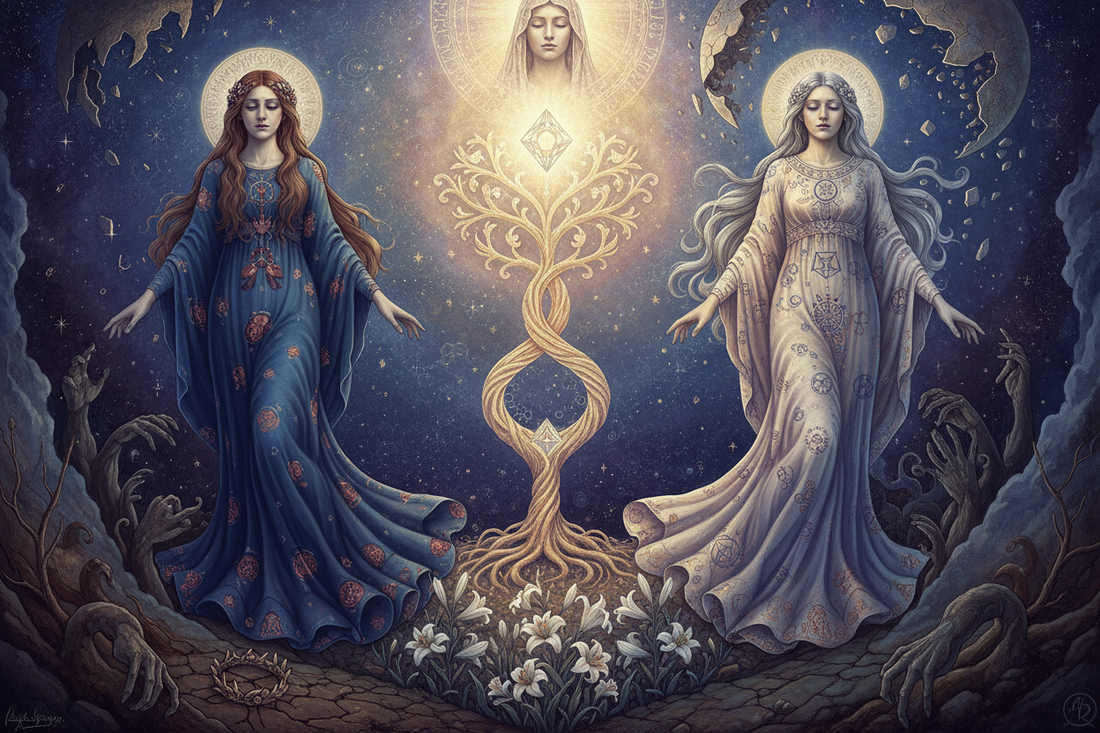 Persephone + Gnosticism: Sophia's Fall - Nicole's ritual universe