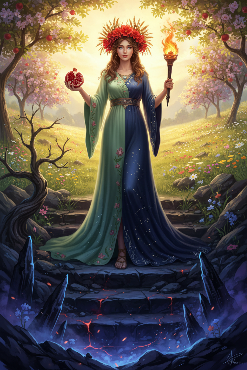 Working with Persephone: Complete Guide to the Greek Goddess of the Underworld and Spring