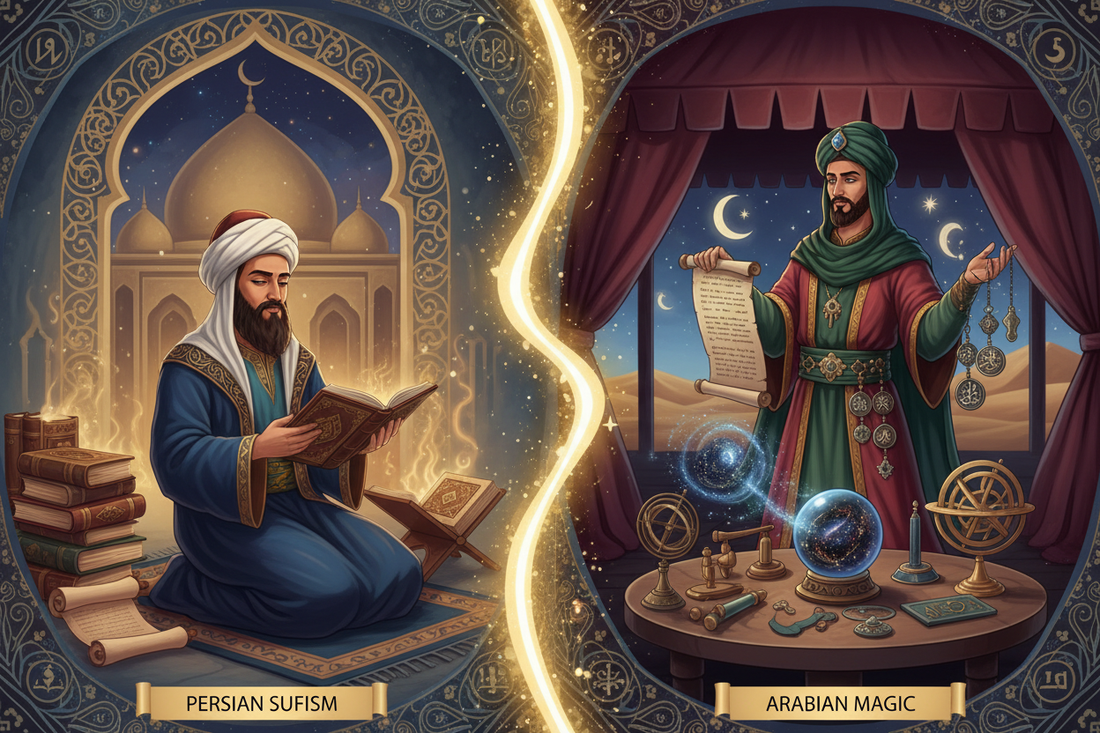 Persian vs Arabian: Middle Eastern Esoteric Traditions - Nicole's ritual universe