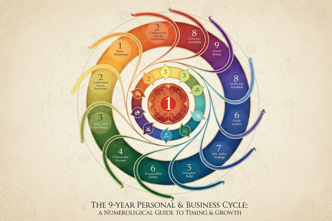 Personal Year Cycles: Aligning Business Goals with Your 9-Year Cycle - Nicole's ritual universe