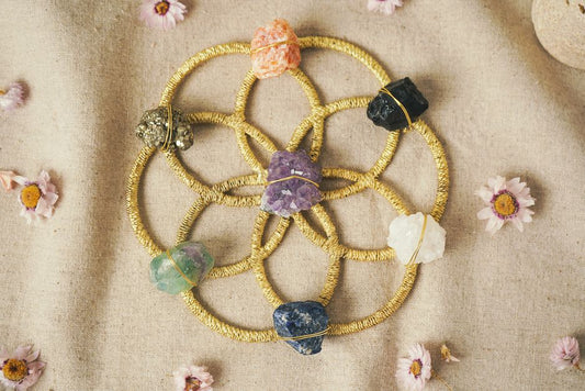 The Essential Crystal Grid Starter Kit: How to Choose Your First Grid, Cloth, and Stones for Intention Work