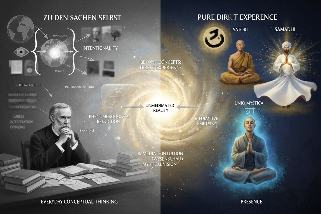 Phenomenology and Direct Knowing: Why Mystics Trust Experience - Nicole's ritual universe
