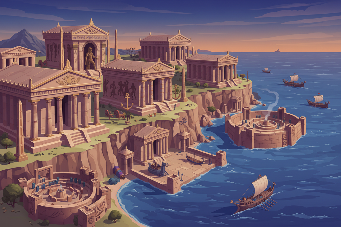 Phoenician & Carthaginian Temples: Maritime Sacred Spaces - Temples of the Sea Traders - Nicole's ritual universe