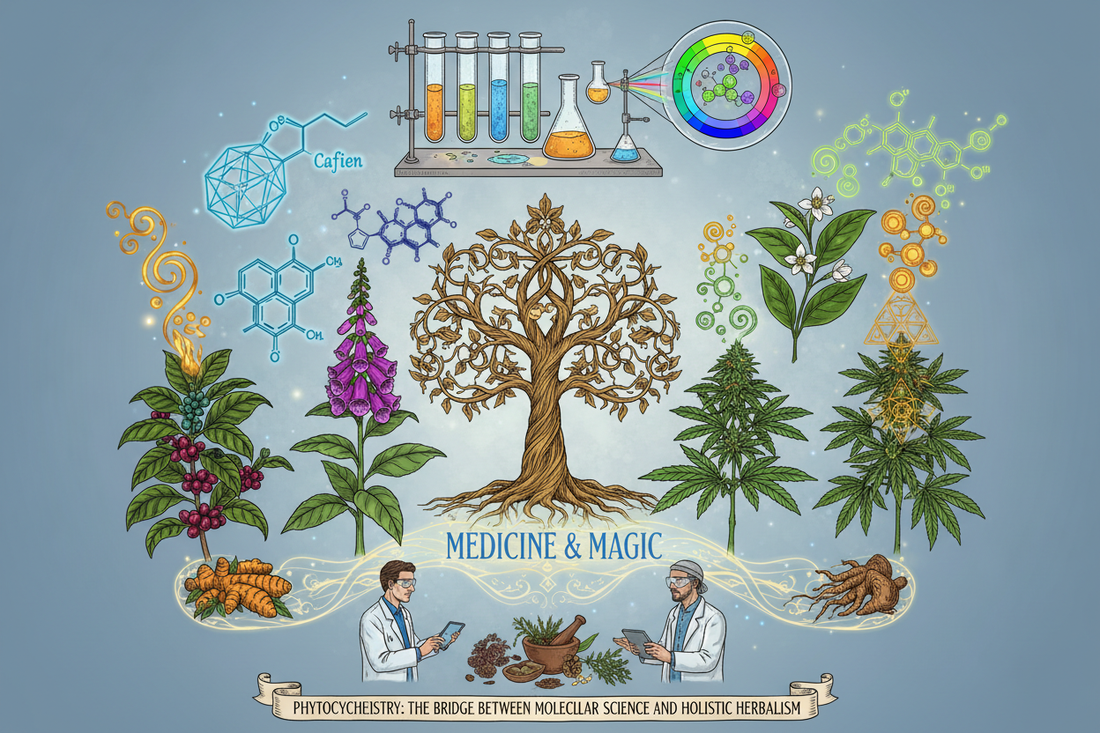 Phytochemistry: Understanding Plant Compounds and Their Magic - The Molecular Basis of Plant Medicine - Nicole's ritual universe
