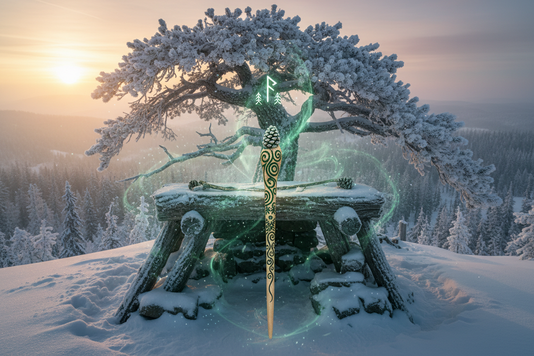 Pine Wand: Magical Properties, Longevity Magic & the Immortal Tree of the North