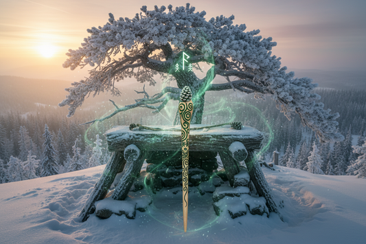 Pine Wand: Magical Properties, Longevity Magic & the Immortal Tree of the North