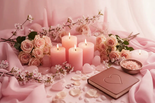 Pink Candle Magic: Self-Love & Friendship Rituals - Nicole's ritual universe