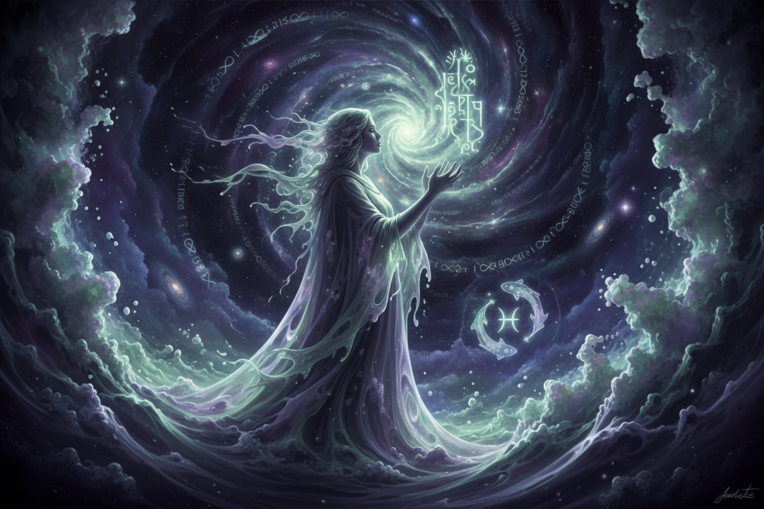 Pisces Active Imagination: Dialoguing with the Unconscious - The Fishes' Mystical Dissolution - Nicole's ritual universe