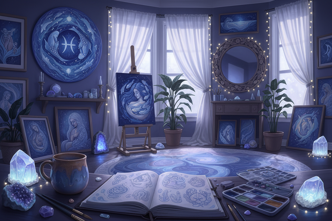 Pisces Artist: Creating with Dreamy Visionary Imagination, Compassionate Artistic Soul, and Transcendent Creative Purpose Nicole's ritual universe