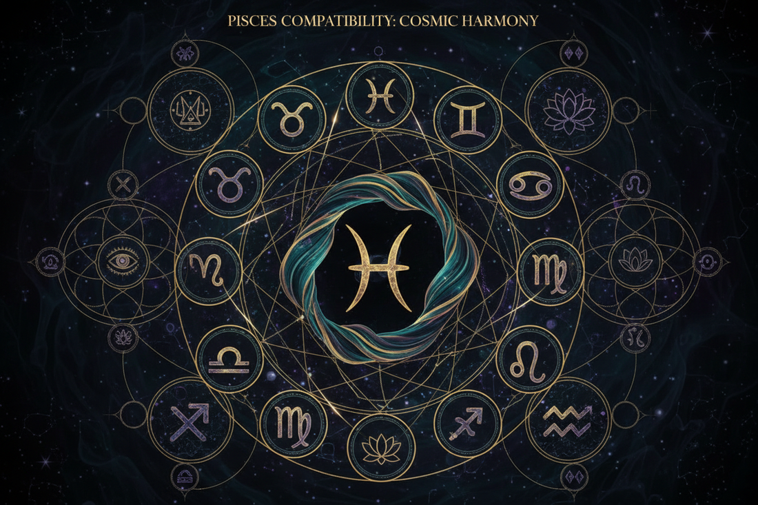 PISCES Compatibility Guide: All 12 Signs Decoded - Nicole's ritual universe