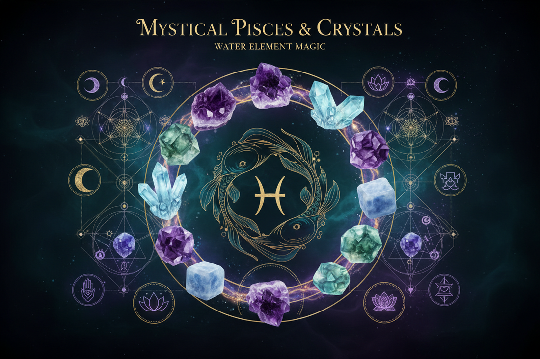 PISCES & Crystals: Your Stone Allies & Grids - Nicole's ritual universe