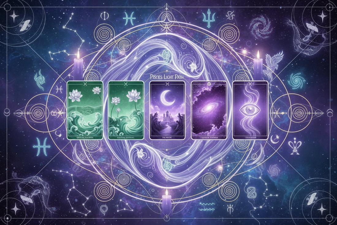 Pisces Light Path Tarot Spread - Nicole's ritual universe