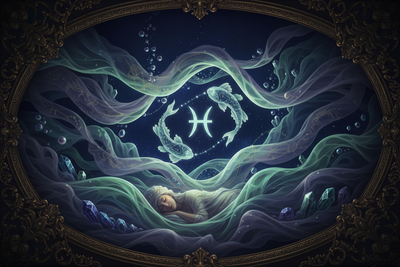 Pisces Lucid Dreaming: Conscious in the Dream State - The Fishes' Mystical Union