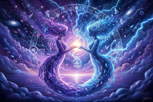 Pisces Mother with Aquarius Daughter: When the Dream Meets Revolution Nicole's ritual universe