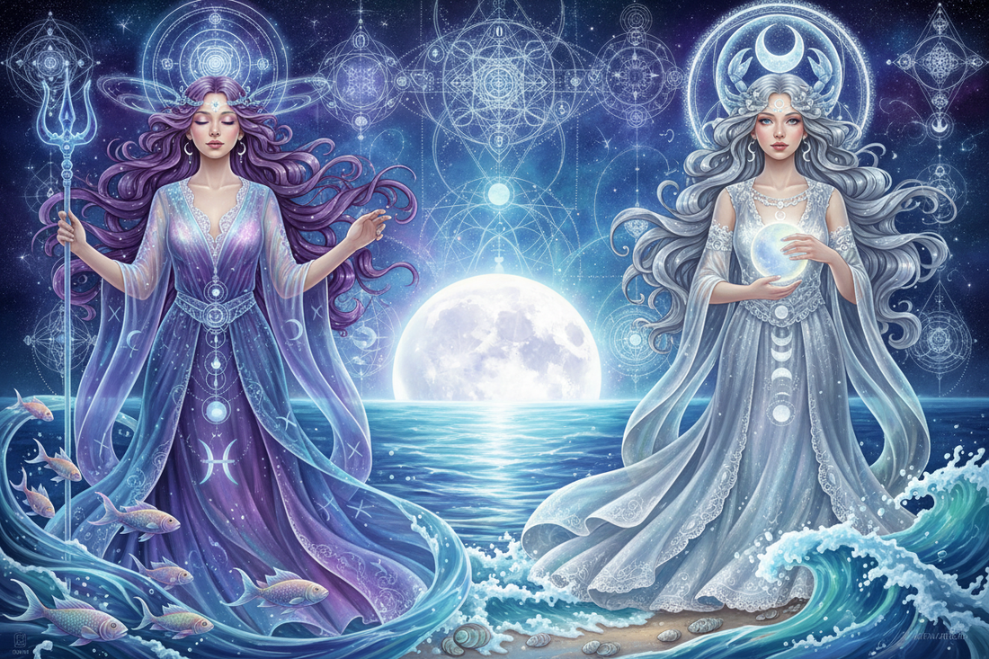 Pisces Mother with Cancer Daughter: When the Dream Meets the Heart Nicole's ritual universe
