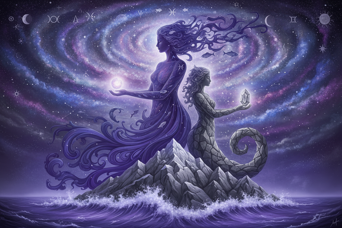 Pisces Mother with Capricorn Daughter: When the Dream Meets Reality Nicole's ritual universe