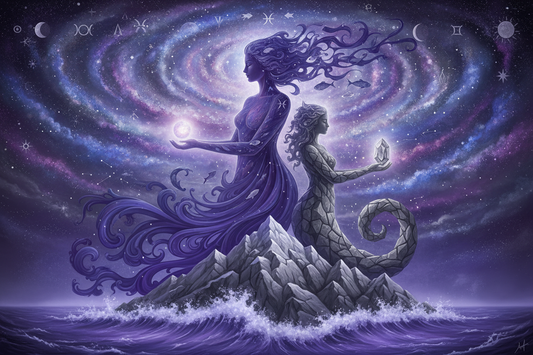 Pisces Mother with Capricorn Daughter: When the Dream Meets Reality Nicole's ritual universe