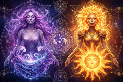 Pisces Mother with Leo Daughter: When the Dream Meets the Light