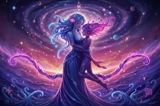 Pisces Mother with Sagittarius Daughter: When the Dream Meets Freedom Nicole's ritual universe
