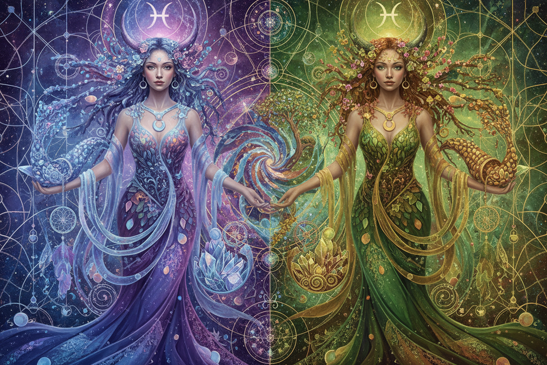 Pisces Mother with Taurus Daughter: When the Dream Meets Abundance Nicole's ritual universe