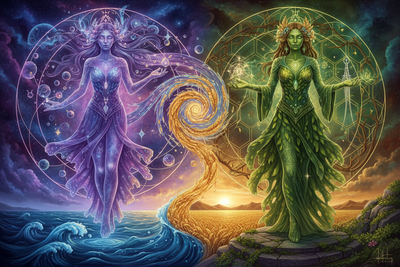 Pisces Mother with Virgo Daughter: When the Dream Meets Perfection