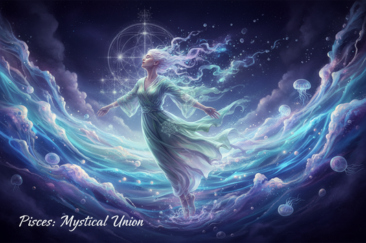 Pisces & Mystical Union: Samadhi & Enlightenment - The Ocean's Awakening